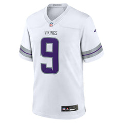 NFL J.J. McCarthy Minnesota Vikings Alternate Game Player Jersey - White