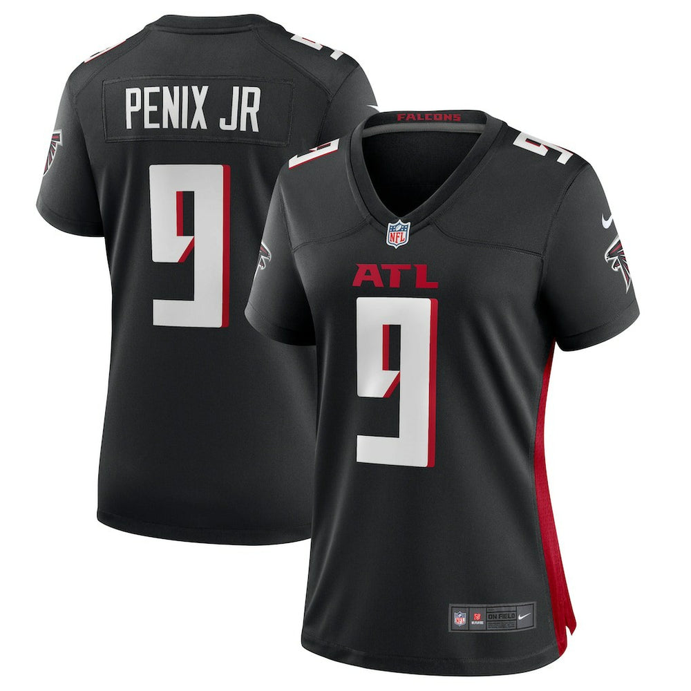 Michael Penix Jr. Atlanta Falcons Women's Game Jersey Black