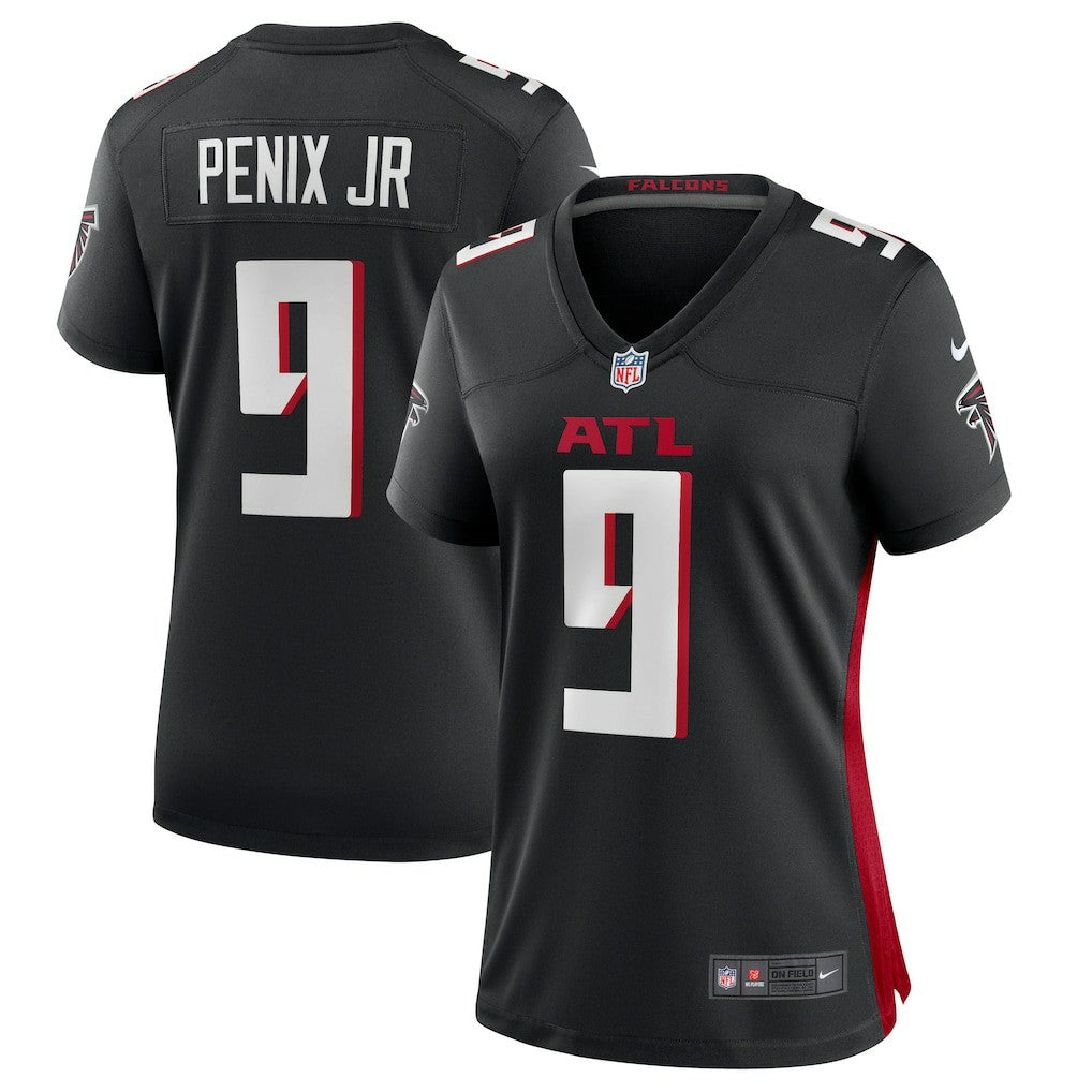 Michael Penix Jr. Atlanta Falcons Women's Game Jersey Black