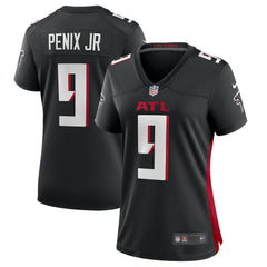 Michael Penix Jr. Atlanta Falcons Women's Game Jersey Black