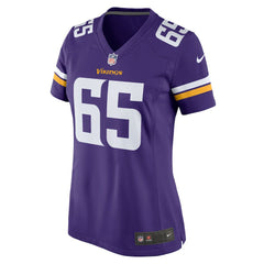 NFL Michael Jurgens Minnesota Vikings Women's Game Jersey - Purple