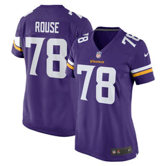 NFL Walter Rouse Minnesota Vikings Women's Game Jersey - Purple