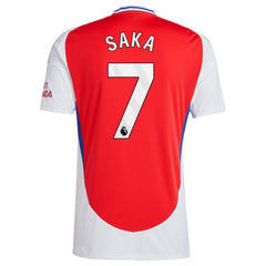 Bukayo Saka Arsenal 2024/25 Home Replica Player Jersey – Red shop