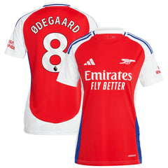 Martin Odegaard Arsenal Women's 2024/25 Home Replica Player Jersey – Red sale
