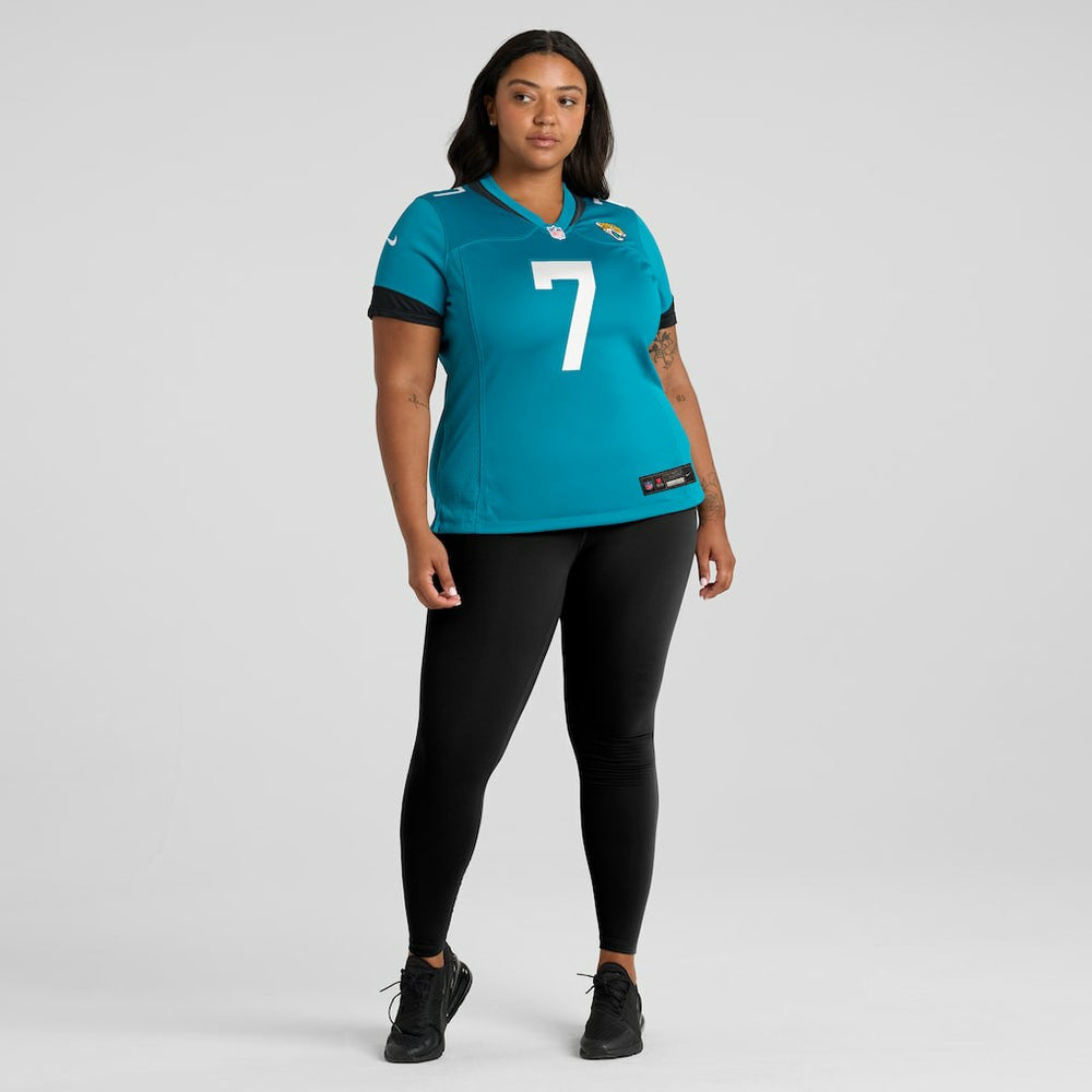 Brian Thomas Jr. Jacksonville Jaguars Women's Game Jersey Teal