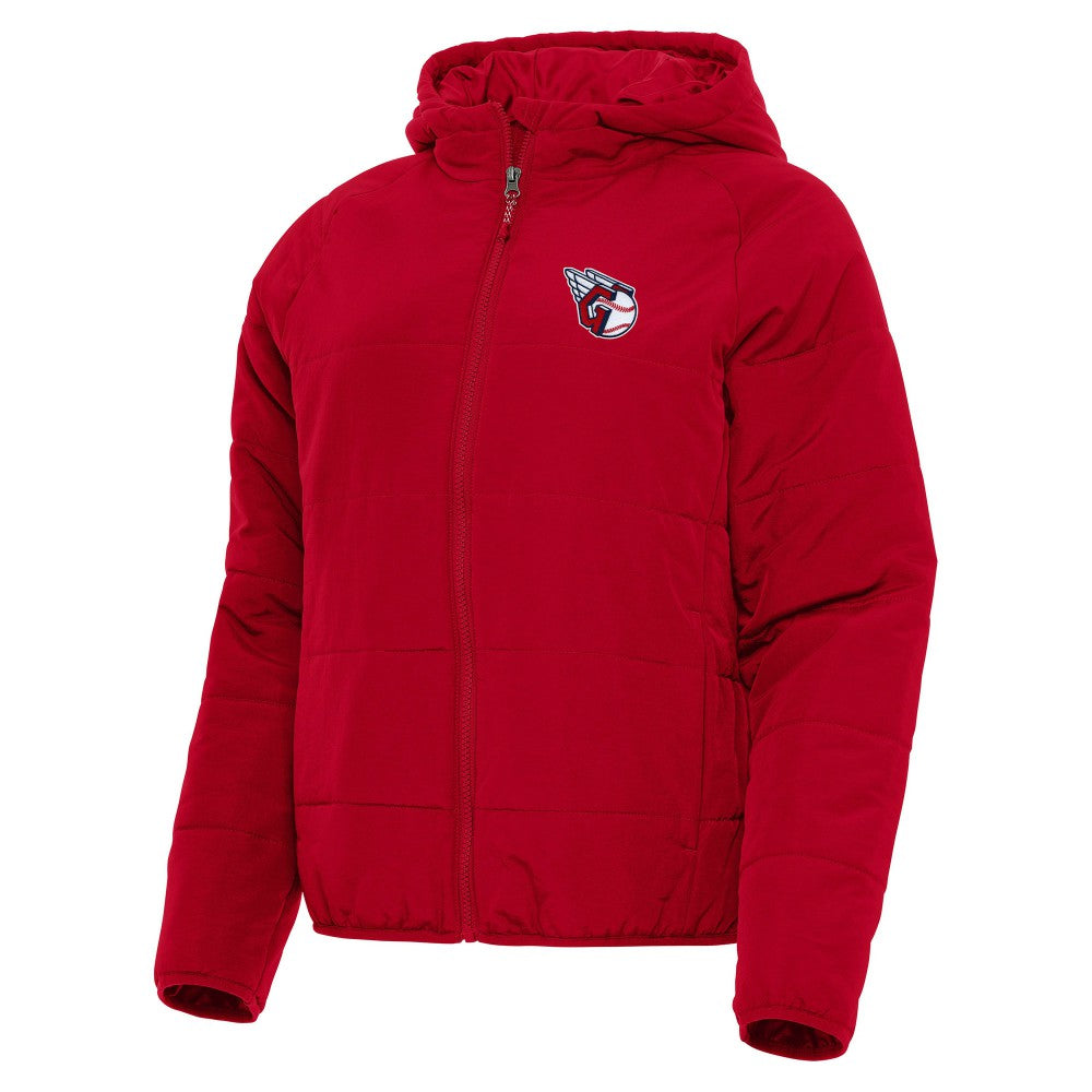 Cleveland Guardians Antigua Women's Universe Full-Zip Hoodie Jacket - Red Jackets