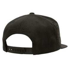 NHL Boston Bruins Mitchell & Ness Soul Strike Pearl Tonal Snapback Hat - Black