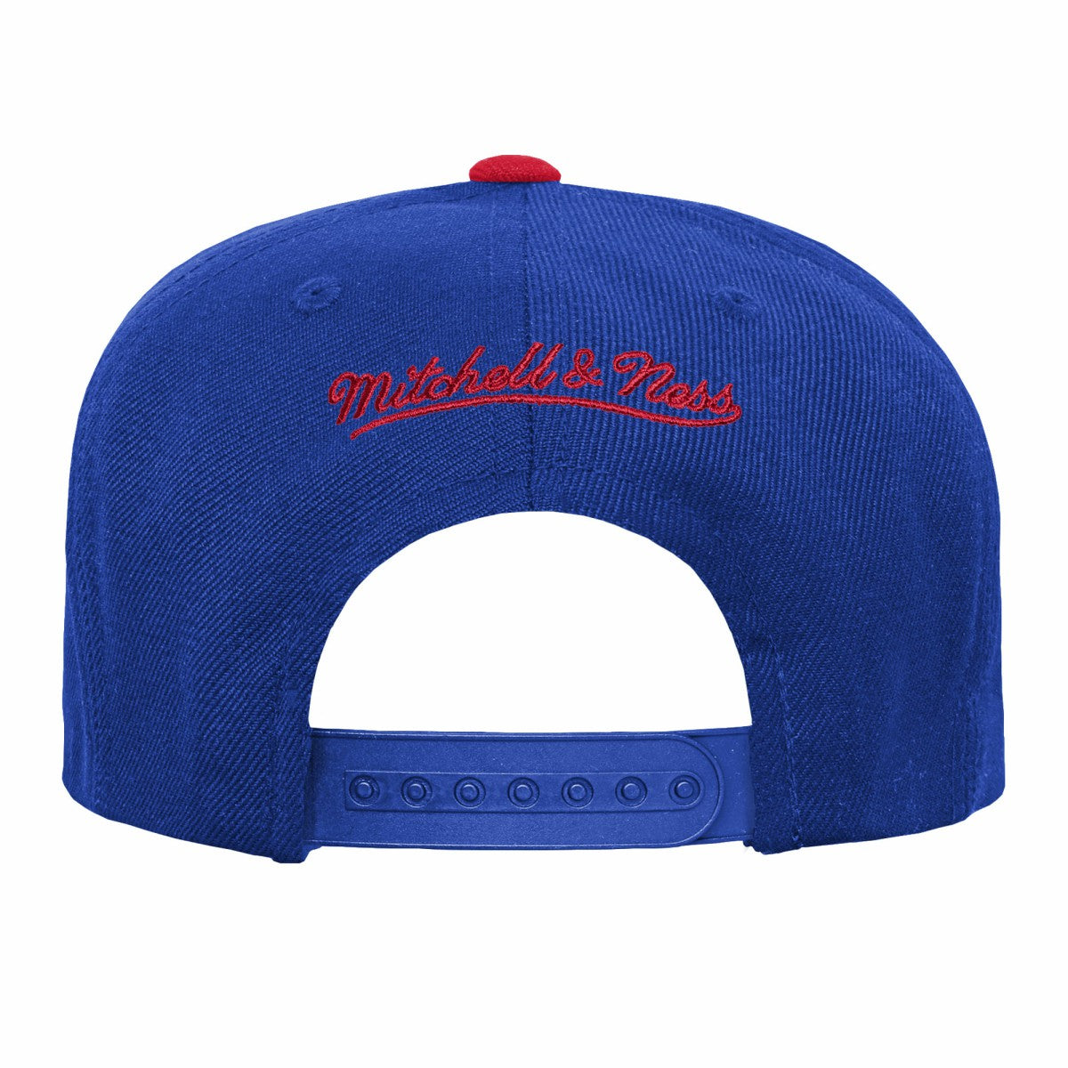 Sacramento Kings Youth Team Logo Two-Tone Flatbrim Snapback Hat Blue/Red
