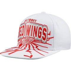 NHL Detroit Red Wings Mitchell & Ness Youth After Shock Snapback Hat - White