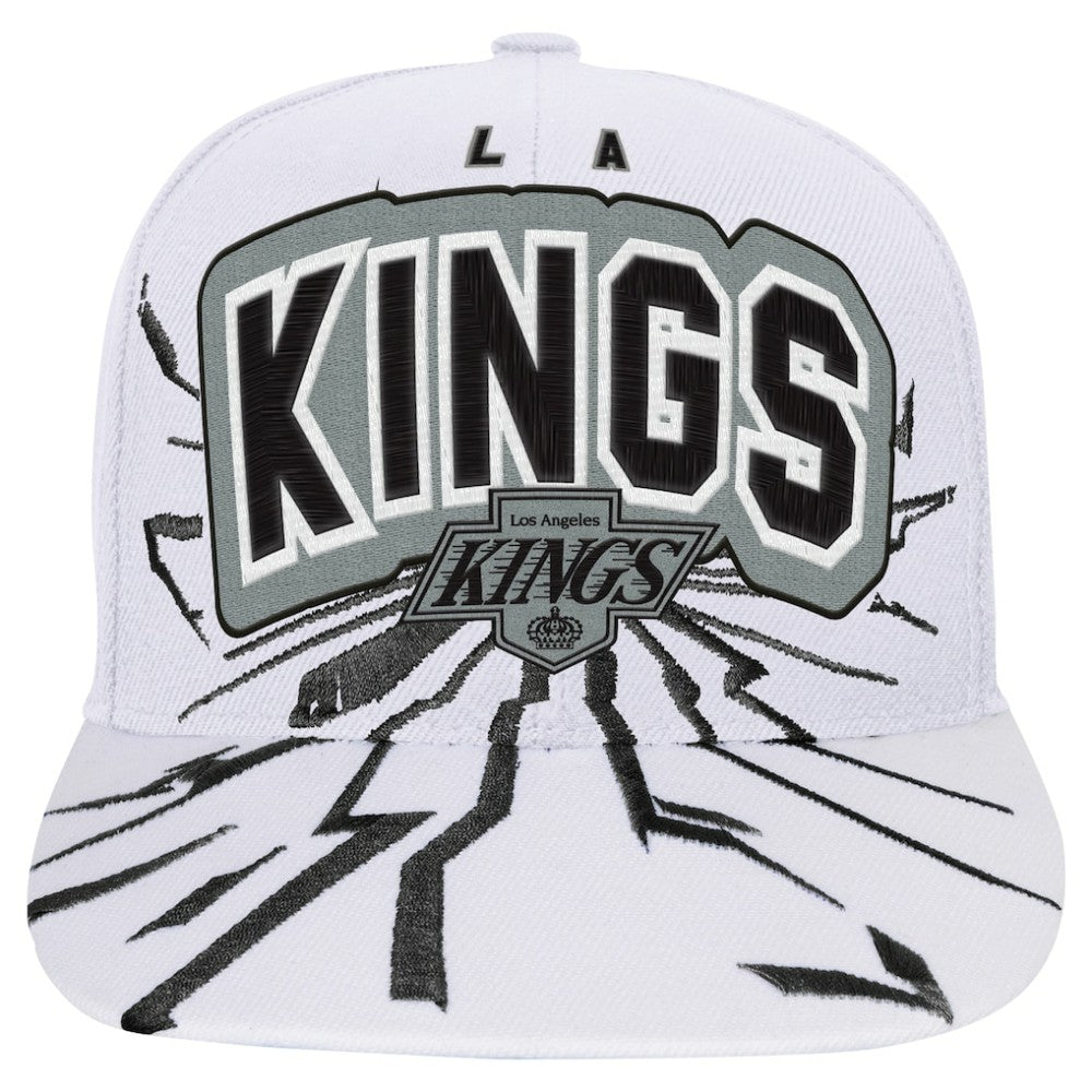 NHL Los Angeles Kings Mitchell & Ness Youth After Shock Snapback Hat - White