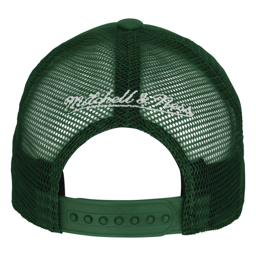Milwaukee Bucks Youth Core Evergreen Trucker Adjustable Hat Hunter Green