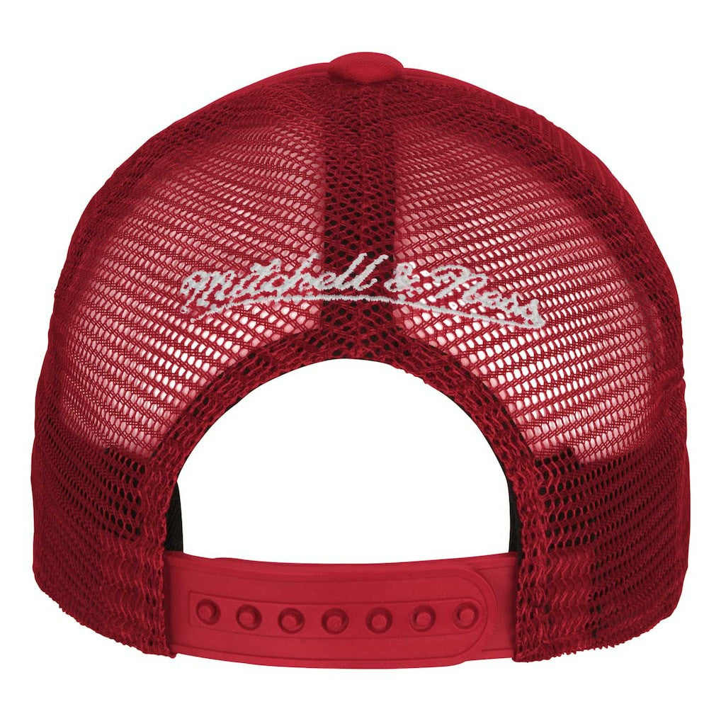 Chicago Bulls Youth Core Evergreen Trucker Adjustable Hat Red