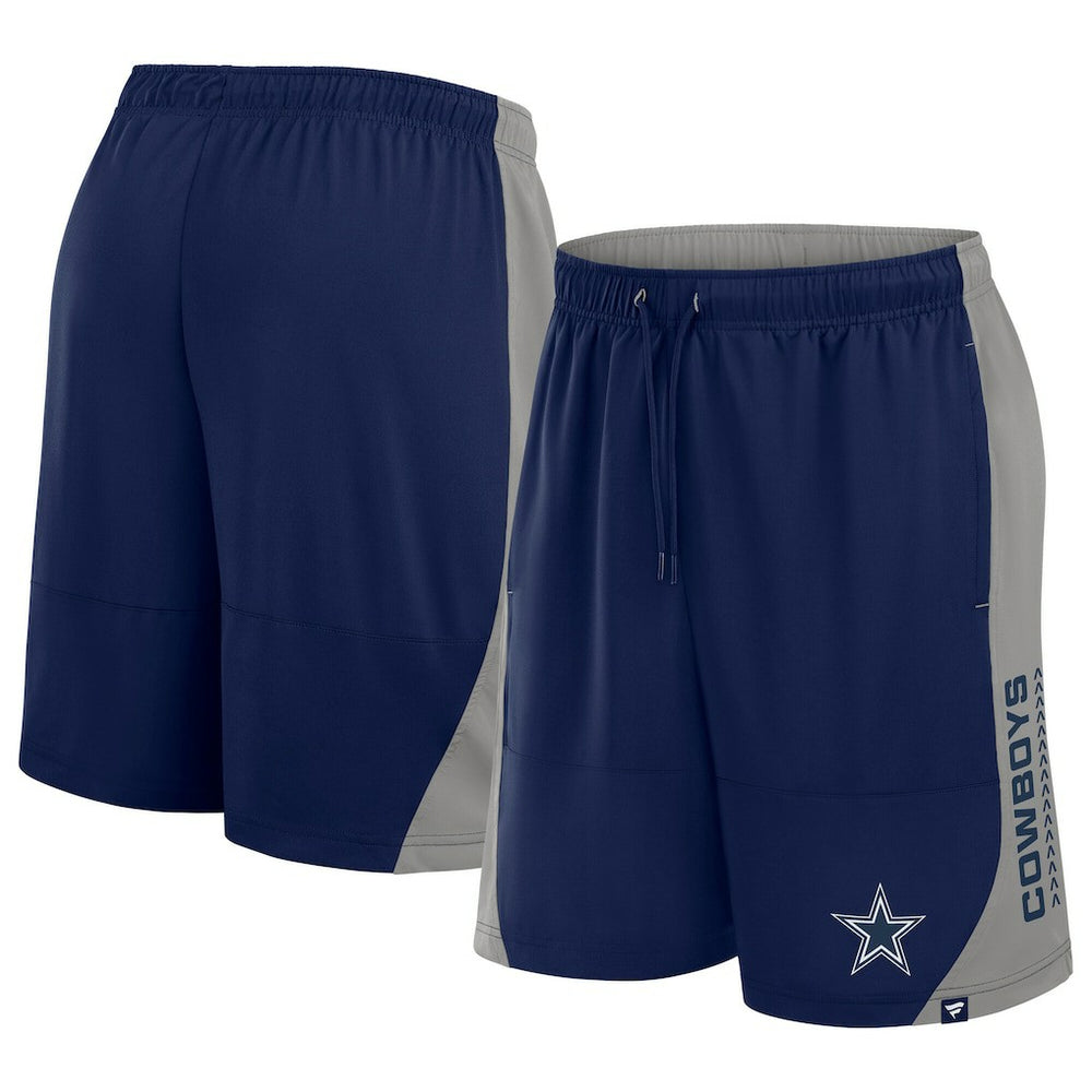 Dallas Cowboys No Defense Shorts Navy/Gray