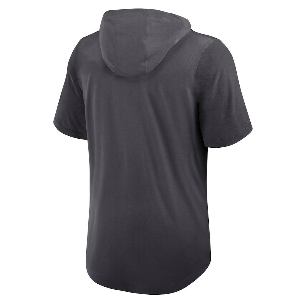 Dallas Cowboys Tri-Blend Performance Hoodie T-Shirt Anthracite