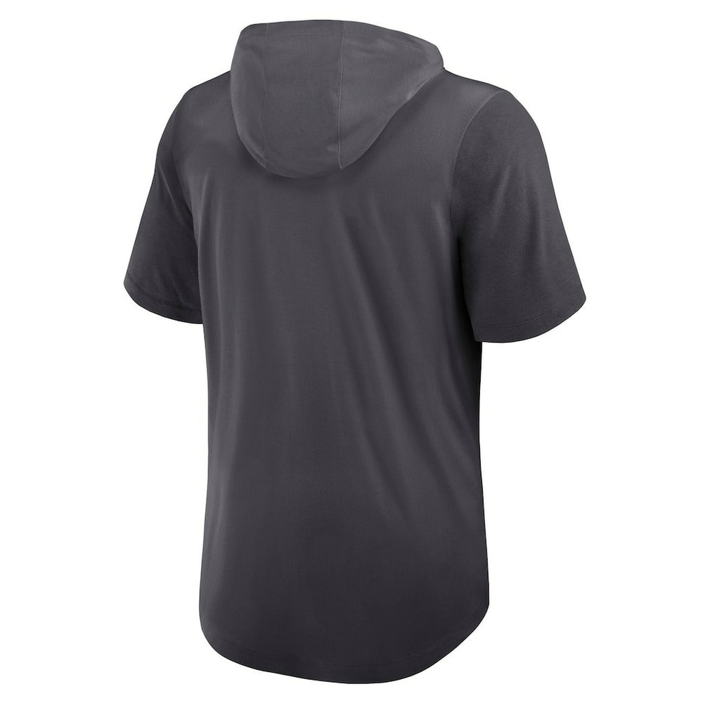 Dallas Cowboys Tri-Blend Performance Hoodie T-Shirt Anthracite