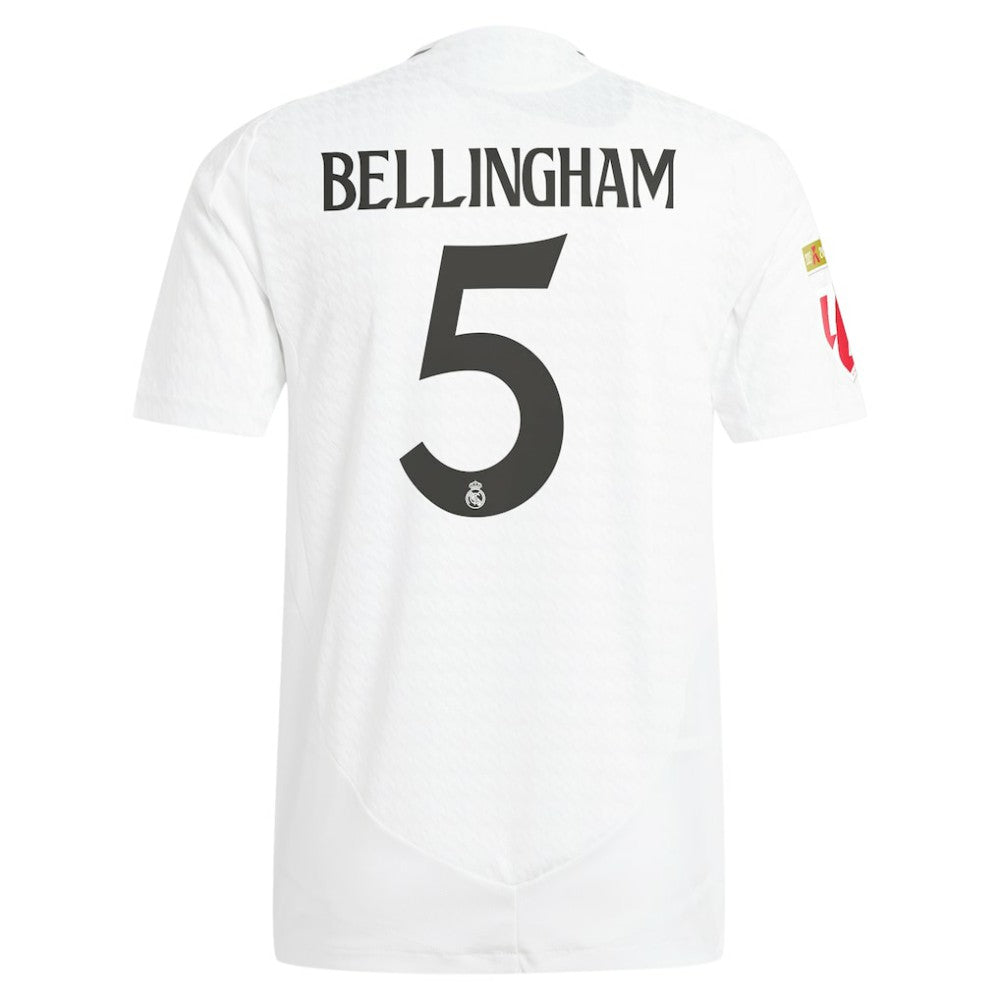 Jude Bellingham Real Madrid 2024/25 Home Player Jersey White