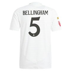 Jude Bellingham Real Madrid 2024/25 Home Player Jersey White