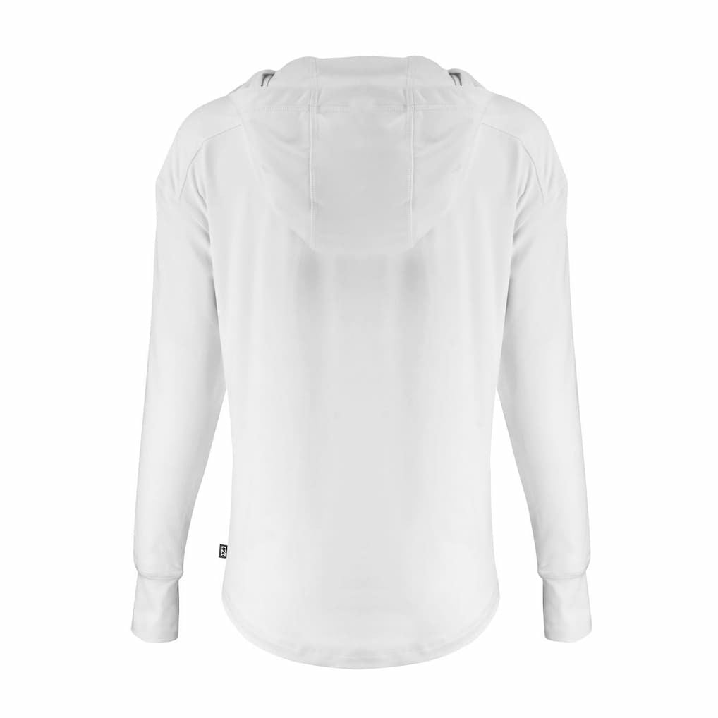 Minnesota Vikings Cutter & Buck Women's Daybreak Eco Recycled Half-Zip Hoodie White
