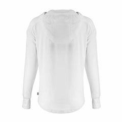 Cincinnati Bengals Cutter & Buck Women's Daybreak Eco Recycled Half-Zip Hoodie White