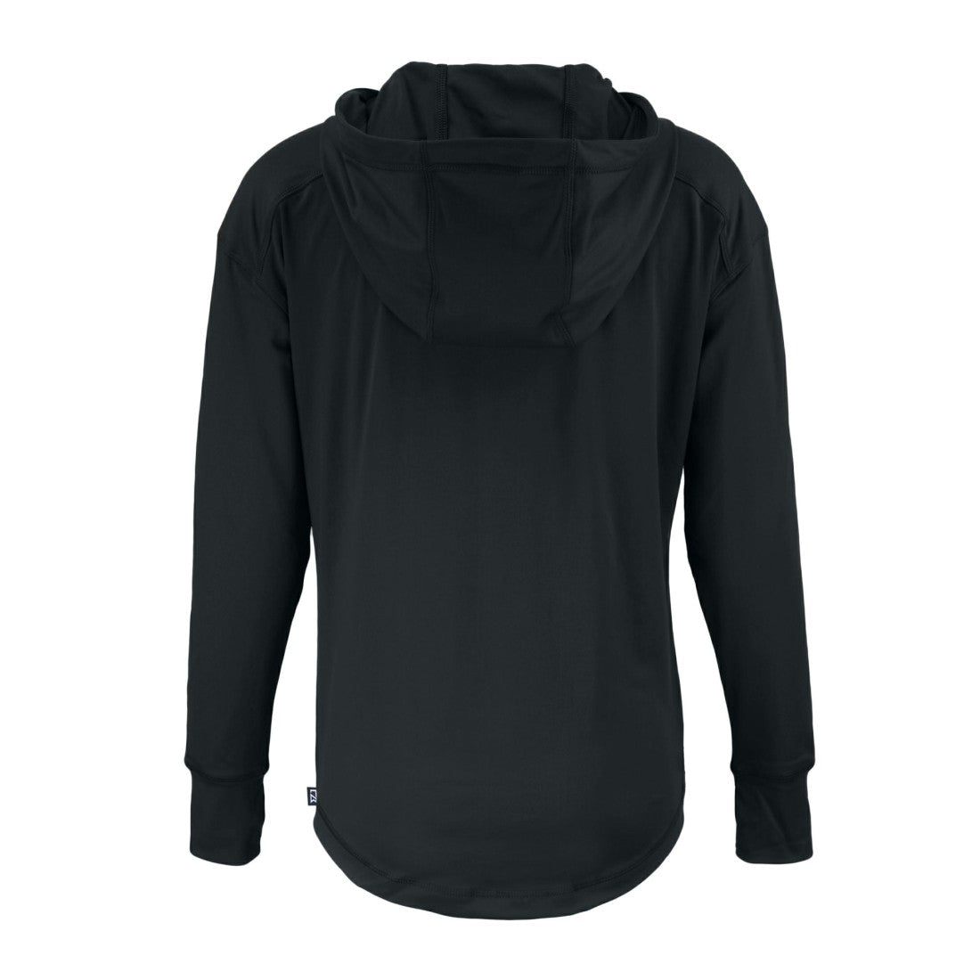 Detroit Lions Cutter & Buck Women's Daybreak Eco Recycled Half-Zip Hoodie Black