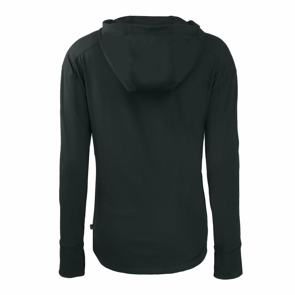 Las Vegas Raiders Cutter & Buck Women's Daybreak Eco Recycled Full-Zip Hoodie Black