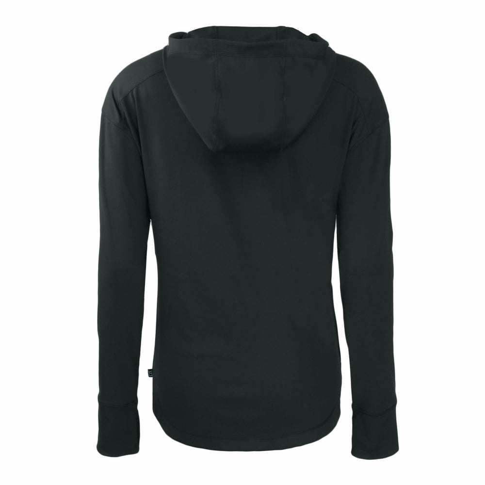Detroit Lions Cutter & Buck Women's Daybreak Eco Recycled Full-Zip Hoodie Black