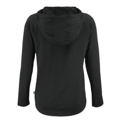 Green Bay Packers Cutter & Buck Women's Coastline Epic Comfort Eco Recycled Long Sleeve Hoodie T-Shirt Black