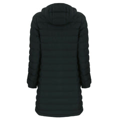 Baltimore Ravens Cutter & Buck Women's Mission Ridge Repreve Eco Insulated Full-Zip Hoodie Long Puffer Jacket Black