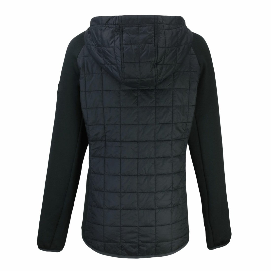 Detroit Lions Cutter & Buck Women's Rainier PrimaLoft Eco Hybrid Full-Zip Hoodie Jacket Black