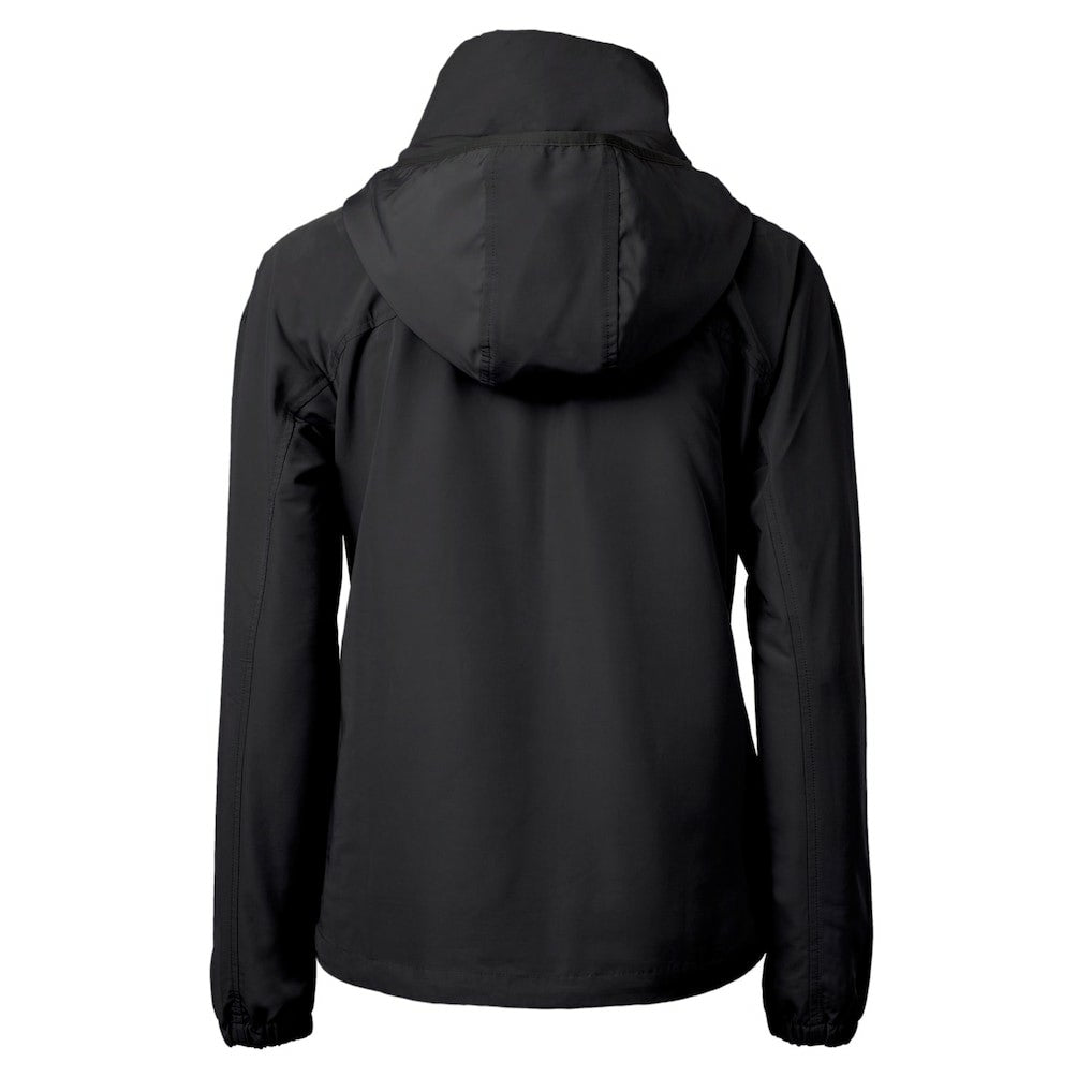 Seattle Seahawks Cutter & Buck Women's Charter Eco Recycled Half-Zip Hoodie Anorak Jacket Black