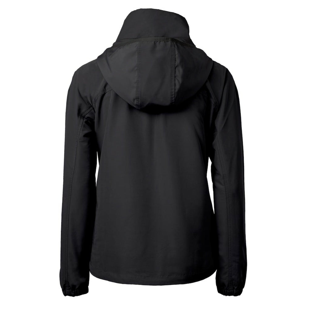 Philadelphia Eagles Cutter & Buck Women's Charter Eco Recycled Half-Zip Hoodie Anorak Jacket Black