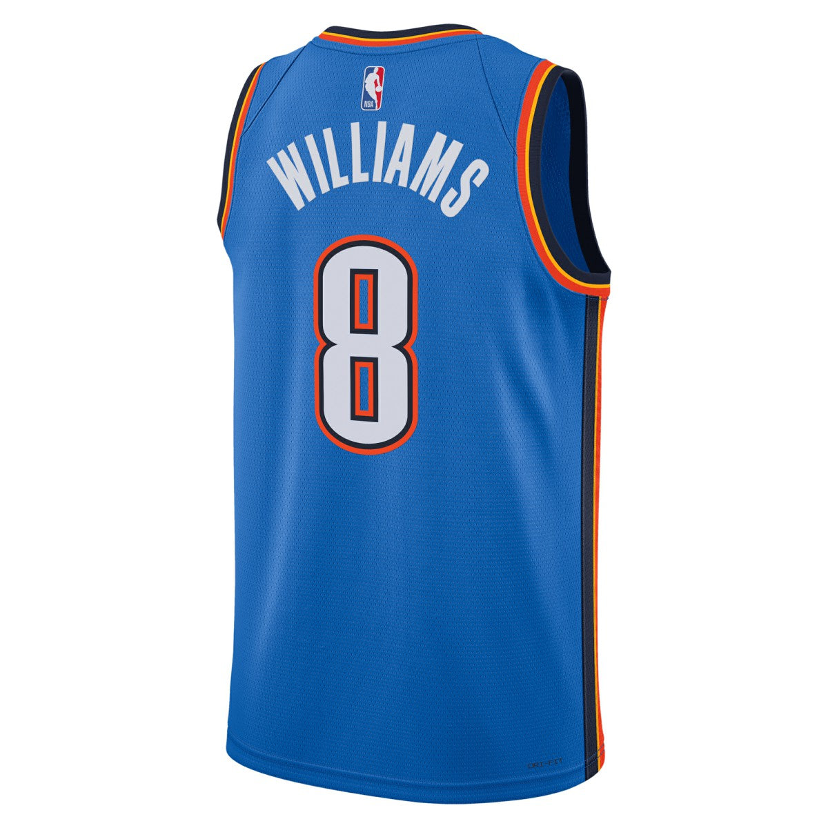 Jalen Williams Oklahoma City Thunder Unisex Swingman Replica Jersey Icon Edition Blue