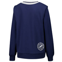 Dallas Cowboys Tommy Hilfiger Women's Alice V-Neck Pullover Sweatshirt Navy