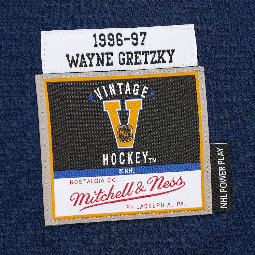NHL Wayne Gretzky New York Rangers Mitchell & Ness Youth 1996/97  Power Play Player Jersey