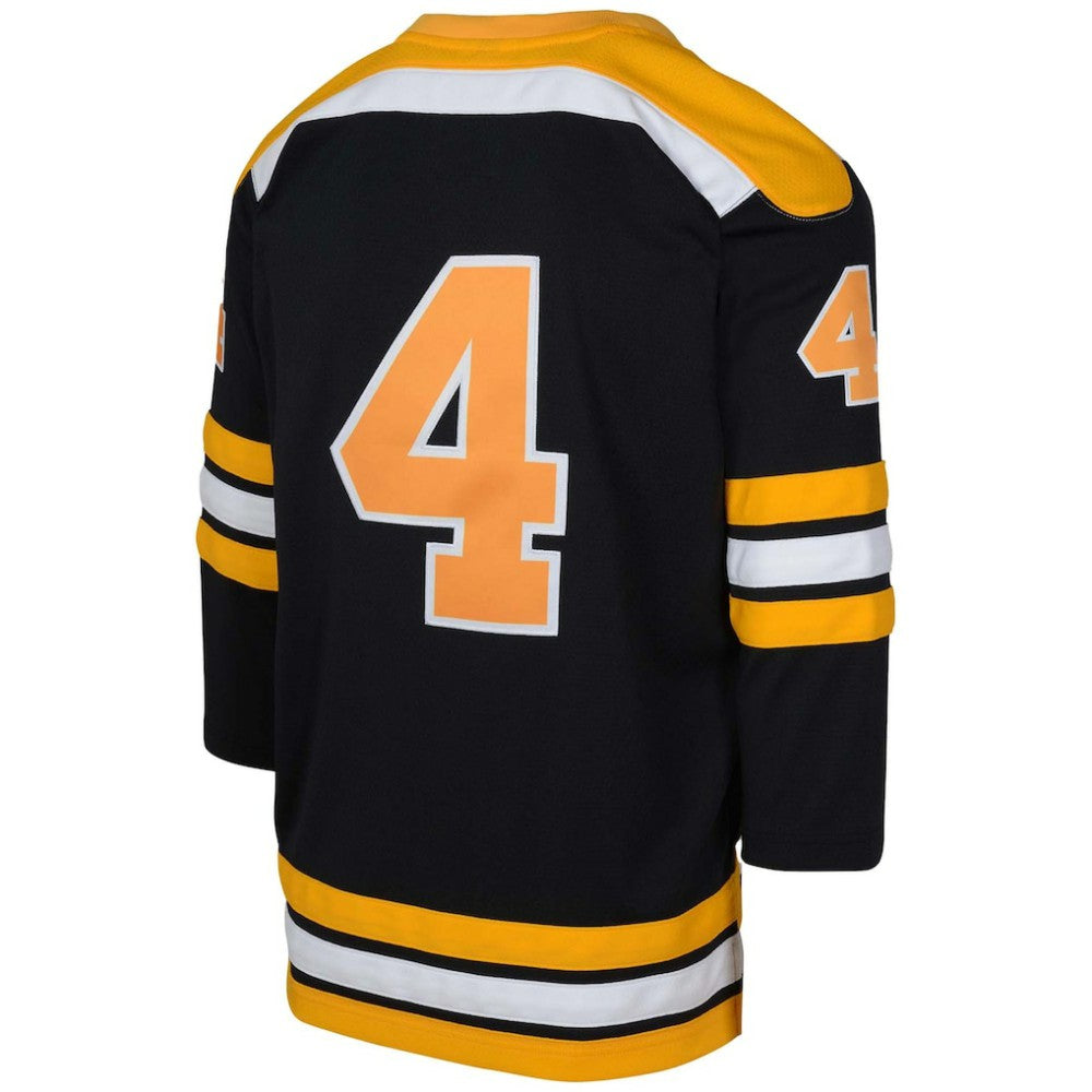 NHL Bobby Orr Boston Bruins Mitchell & Ness Youth  Power Play Player Jersey - Black
