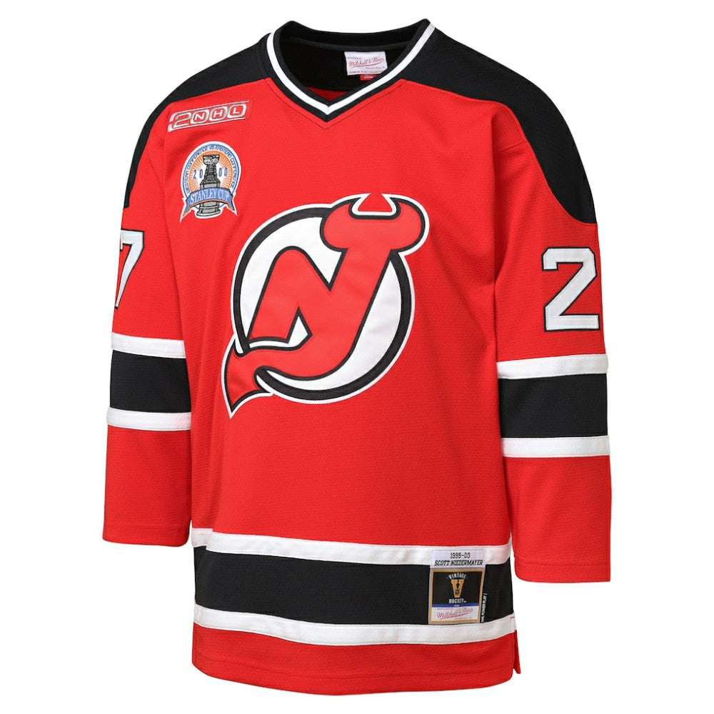 NHL Scott Niedermayer New Jersey Devils Mitchell & Ness Youth  1999/00 Power Play Player Jersey - Red