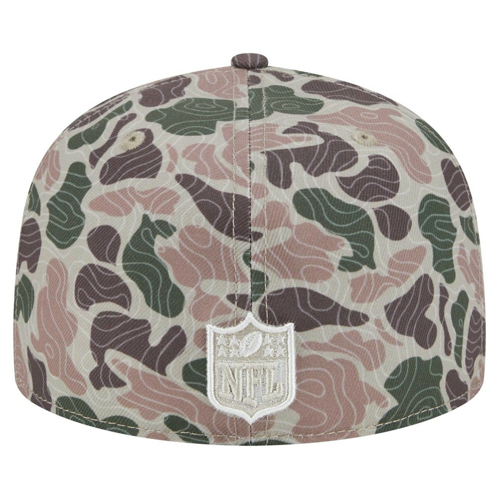 Los Angeles Chargers New Era Geo Camo 59FIFTY Fitted Hat