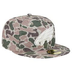 Philadelphia Eagles New Era Geo Camo 59FIFTY Fitted Hat