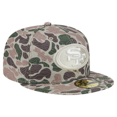 San Francisco 49ers New Era Geo Camo 59FIFTY Fitted Hat
