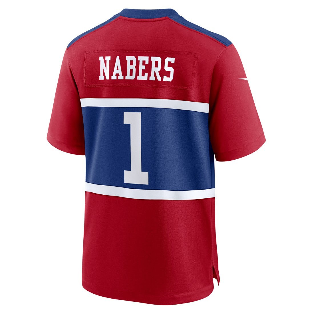 Malik Nabers New York Giants Youth Game Jersey Red