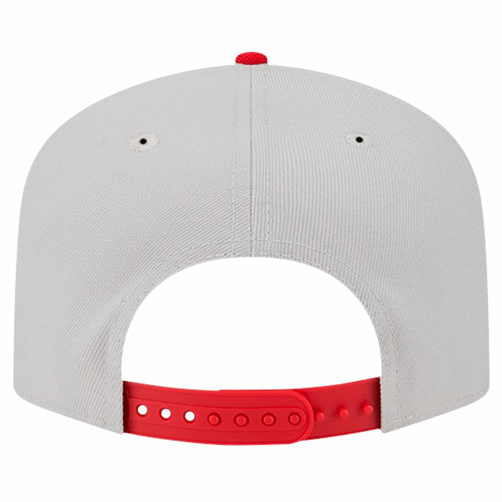 Kansas City Chiefs New Era Decent 9FIFTY A-Frame Snapback Hat Stone