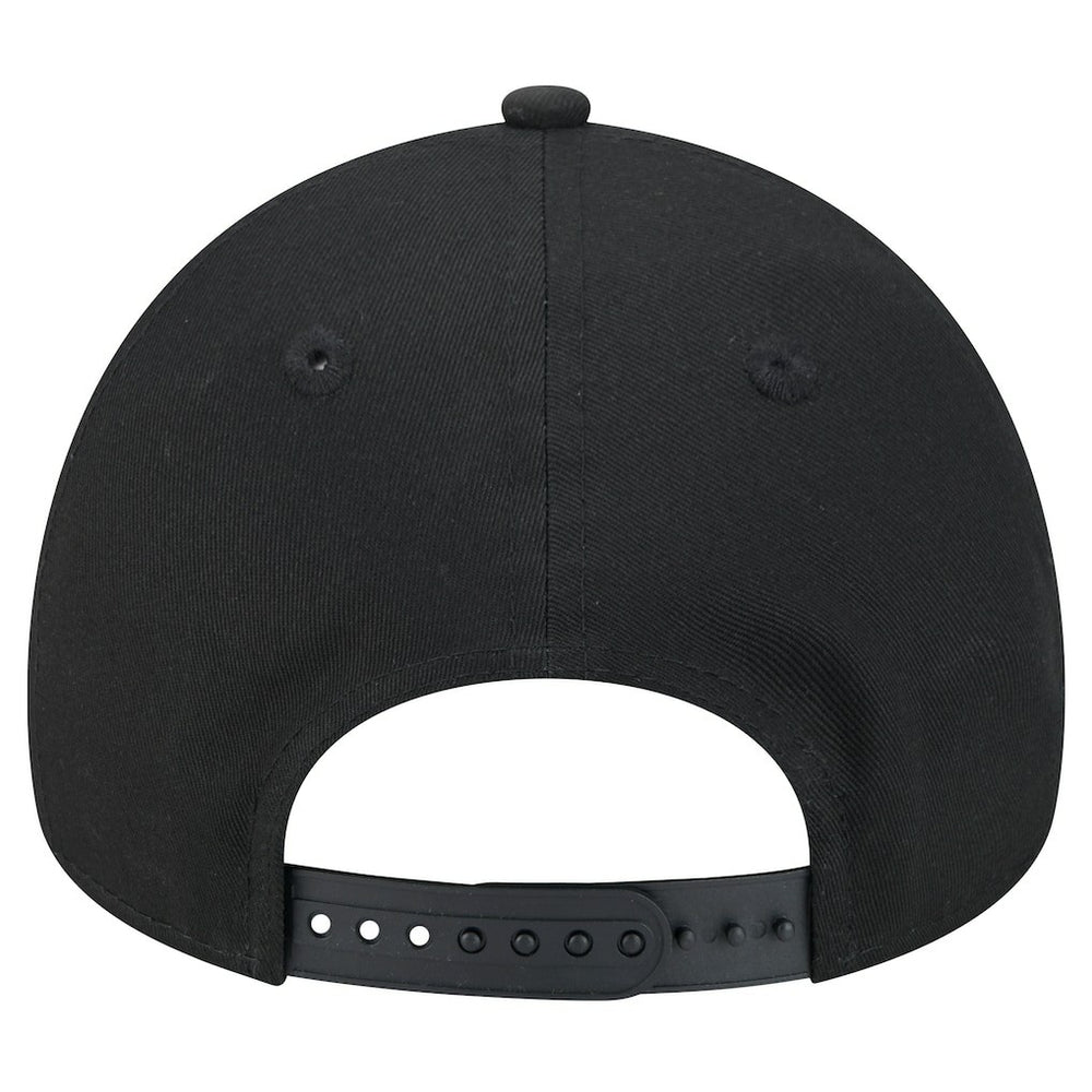 Kansas City Chiefs New Era Mystic 9FORTY A-Frame Adjustable Hat Black