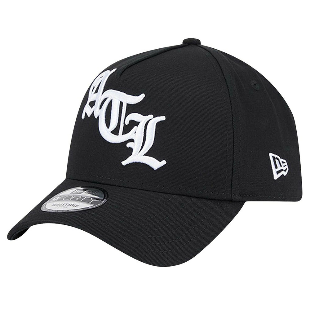 Atlanta Falcons New Era Mystic 9FORTY A-Frame Adjustable Hat Black
