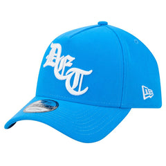 Detroit Lions New Era Mystic 9FORTY A-Frame Adjustable Hat Blue