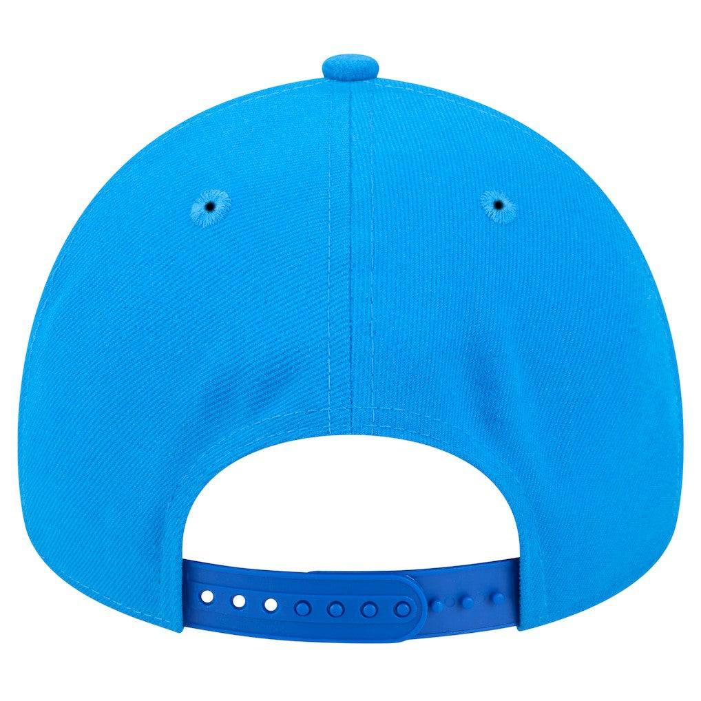 Detroit Lions New Era Mystic 9FORTY A-Frame Adjustable Hat Blue