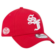 San Francisco 49ers New Era Mystic 9FORTY A-Frame Adjustable Hat Scarlet