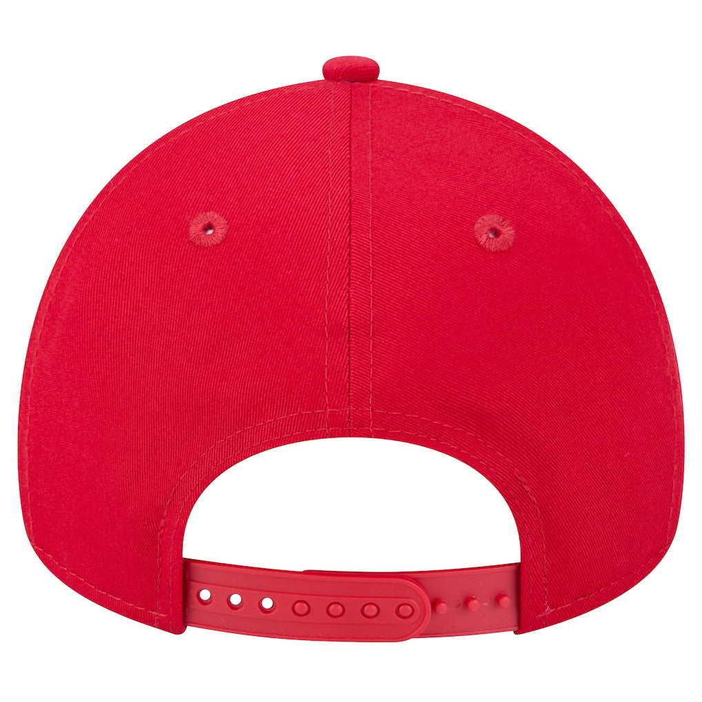 San Francisco 49ers New Era Mystic 9FORTY A-Frame Adjustable Hat Scarlet