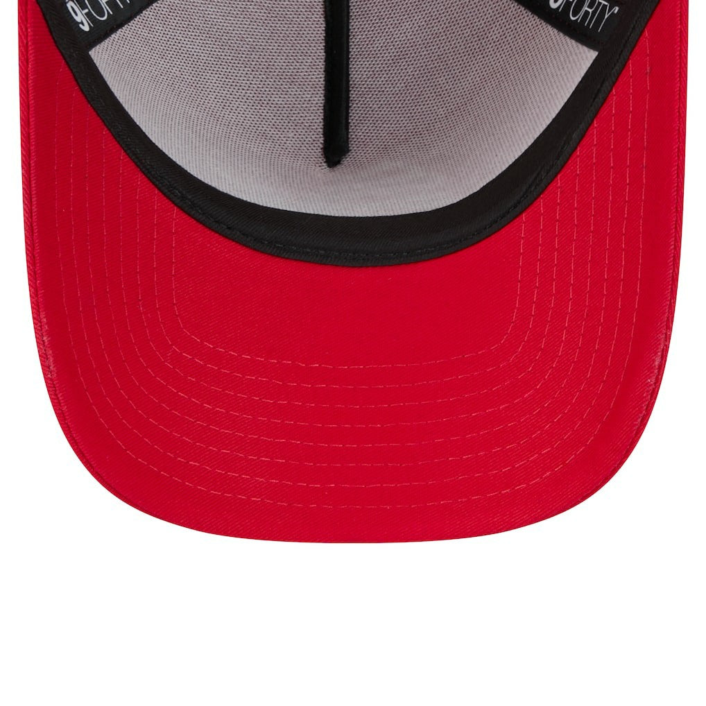 San Francisco 49ers New Era Mystic 9FORTY A-Frame Adjustable Hat Scarlet