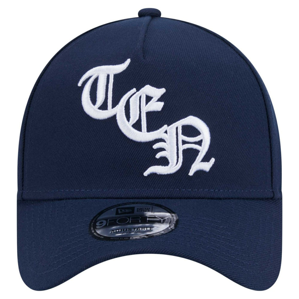 Tennessee Titans New Era Mystic 9FORTY A-Frame Adjustable Hat Navy