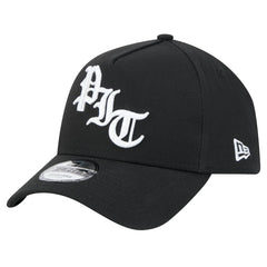 Pittsburgh Steelers New Era Mystic 9FORTY A-Frame Adjustable Hat Black